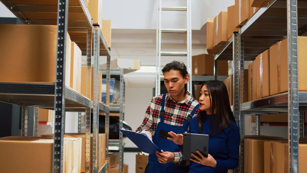 Warehouse Assistant di Inggris